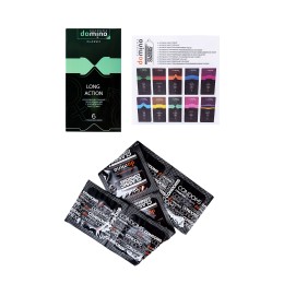 Презервативы с пролонгирующим эффектом DOMINO Classic Long action - 6 шт.