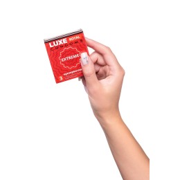 Текстурированные презервативы LUXE Royal Extreme - 3 шт.