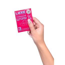 Презервативы с ароматом тропический фруктов «Тропический шторм» - 3 шт.