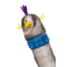 Черный стимулирующий презерватив «Африканский круиз» с ароматом банана - 1 шт.