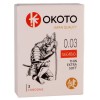 Тонкие презервативы OKOTO Thin Extra Soft - 3 шт.