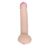 Реалистичный по форме и на ощупь вибратор - 27,2 см.
