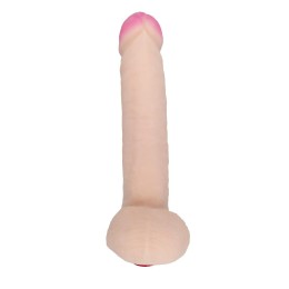 Реалистичный по форме и на ощупь вибратор - 27,2 см.