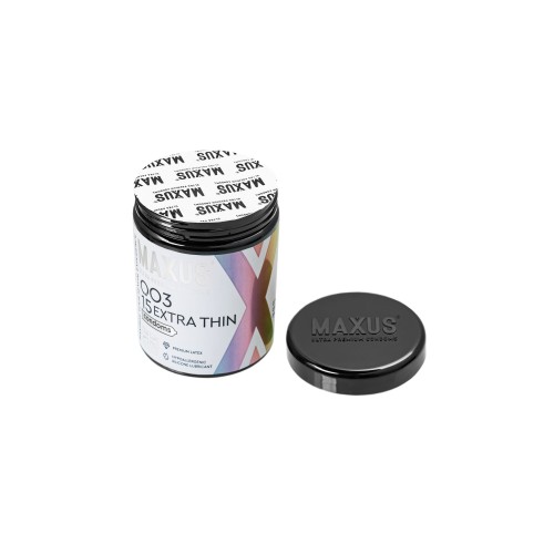 Экстремально тонкие презервативы MAXUS 003 Extra Thin - 15 шт.