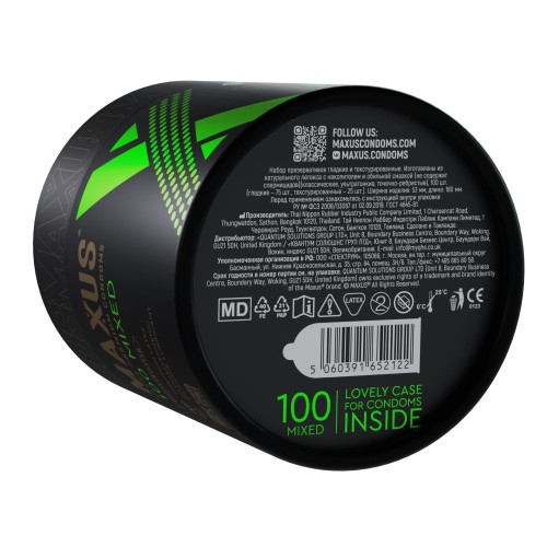 Презервативы MAXUS Mixed - 100 шт.