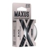 Черные утолщенные презервативы MAXUS Extra Strong с железным кейсом - 3 шт.
