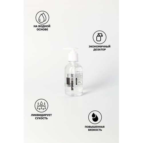 Анальный лубрикант на водной основе Splashglide Anal Anesthetic - 250 мл.