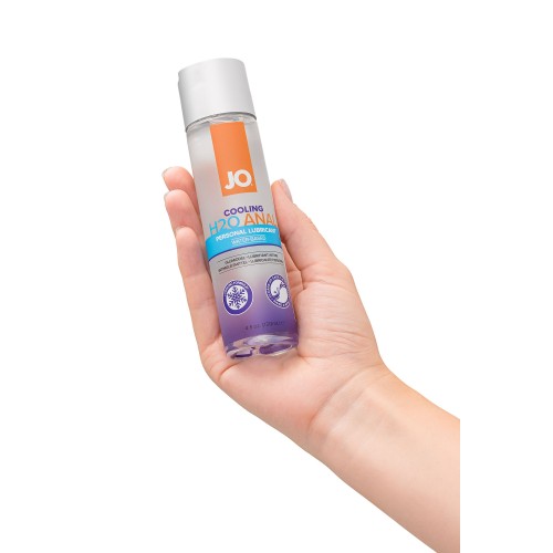 Анальный охлаждающий и обезболивающий лубрикант на водной основе JO Anal H2O COOLING - 120 мл.