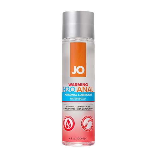 Анальный согревающий лубрикант на водной основе JO Anal H2O Warming - 120 мл.