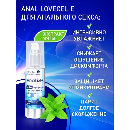 Анальный обезболивающий гель-лубрикант LoveGel E - 55 гр.