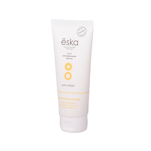 Массажное масло и лубрикант на масляной основе Ёska - 75 мл.