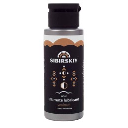 Анальный лубрикант на водной основе SIBIRSKIY с ароматом грецкого ореха - 100 мл.