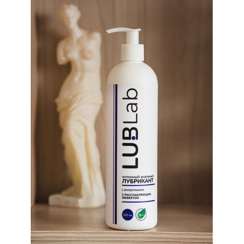 Расслабляющий анальный лубрикант с аллантоином - 500 мл.