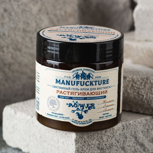 Растягивающий интимный гель-крем для фистинга с коллагеном - 200 мл.