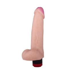 Вибратор реалистичной формы из неоскин - 22,7 см.