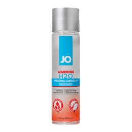 Возбуждающий лубрикант на водной основе JO Personal Lubricant H2O Warming - 120 мл.