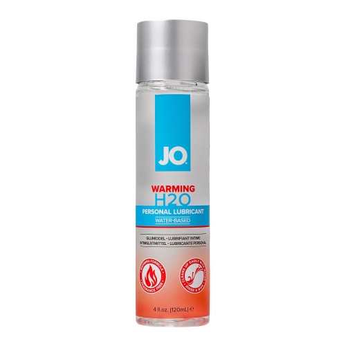 Возбуждающий лубрикант на водной основе JO Personal Lubricant H2O Warming - 120 мл.
