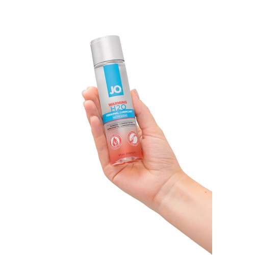 Возбуждающий лубрикант на водной основе JO Personal Lubricant H2O Warming - 120 мл.