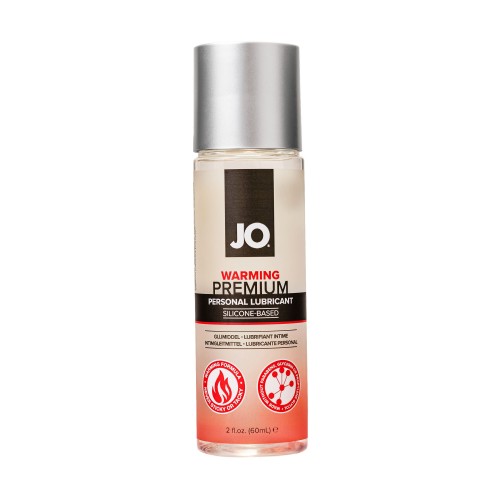 Возбуждающий лубрикант на силиконовой основе JO Personal Premium Lubricant  Warming - 60 мл.