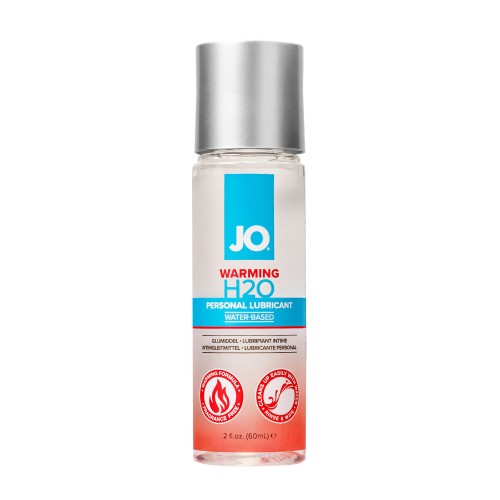 Возбуждающий лубрикант на водной основе JO Personal Lubricant H2O Warming - 60 мл.