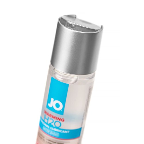 Возбуждающий лубрикант на водной основе JO Personal Lubricant H2O Warming - 60 мл.