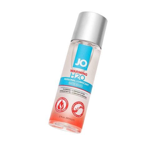 Возбуждающий лубрикант на водной основе JO Personal Lubricant H2O Warming - 60 мл.