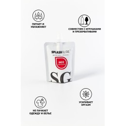 Возбуждающий лубрикант на водной основе Splashglide Hot Stimulative - 100 мл.