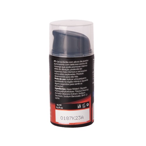 Жидкий интимный гель с эффектом вибрации Vibration! Strawberry - 15 мл.