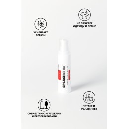 Возбуждающий лубрикант на водной основе Splashglide Hot Stimulative - 30 мл.