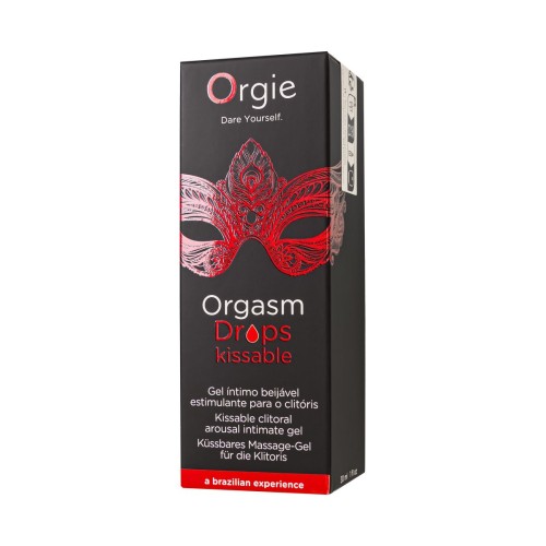 Интимный гель для клитора ORGIE Orgasm Drops Kissable - 30 мл.
