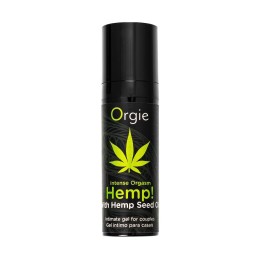 Возбуждающий интимный гель для пар Orgie Hemp Intense Orgasm - 15 мл.