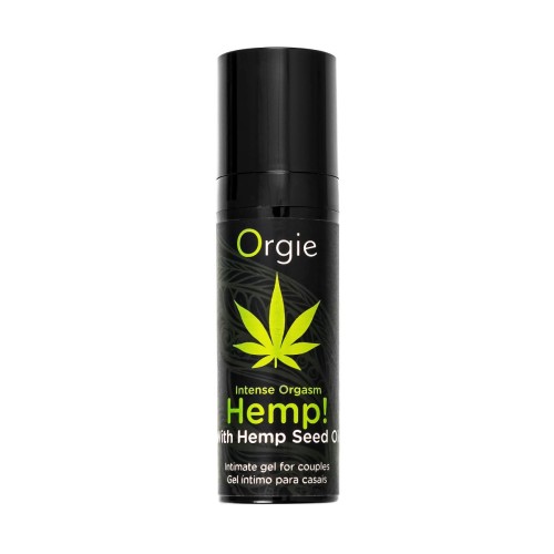 Возбуждающий интимный гель для пар Orgie Hemp Intense Orgasm - 15 мл.