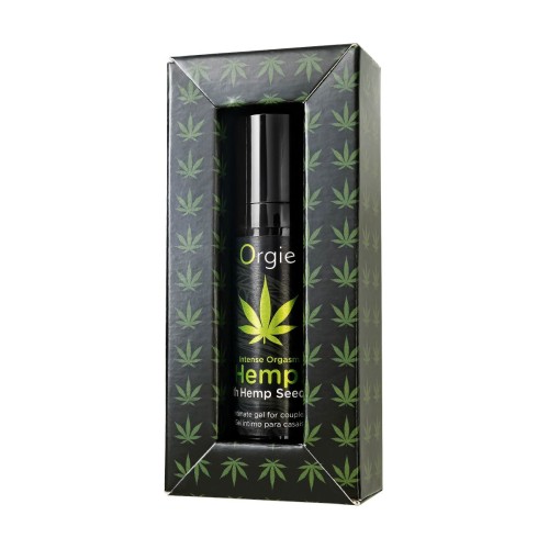 Возбуждающий интимный гель для пар Orgie Hemp Intense Orgasm - 15 мл.