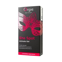 Интимный гель для G-точки ORGIE She Spot с возбуждающим эффектом - 15 мл.