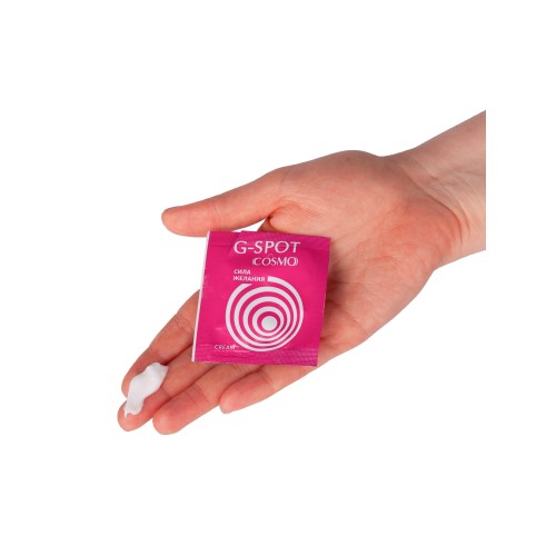 Стимулирующий интимный крем для женщин Cosmo G-spot - 2 гр.