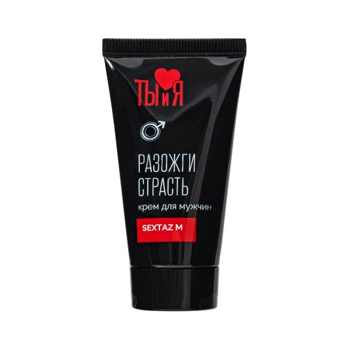 Крем Sextaz-m с возбуждающим эффектом для мужчин - 25 гр.