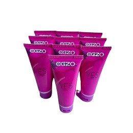 Набор из 10 согревающих лубрикантов на водной основе Egzo Yes (по 50 мл.)