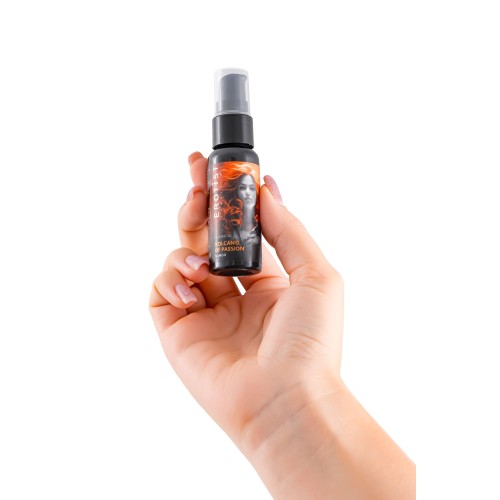 Гель с эффектом вибрации Volcano Of Passion со вкусом манго - 25 мл.