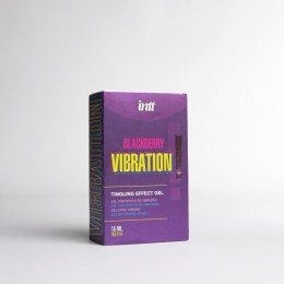 Стимулирующий гель с эффектом вибрации Blackberry Vibration - 15 мл.