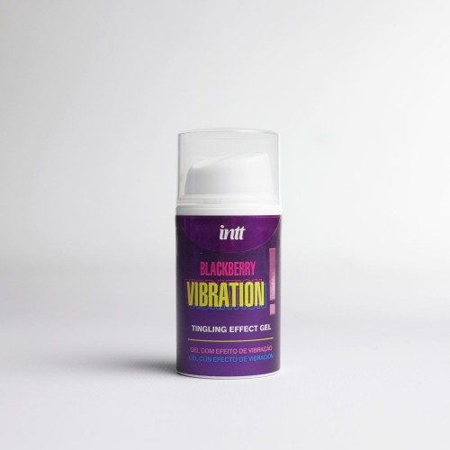 Стимулирующий гель с эффектом вибрации Blackberry Vibration - 15 мл.