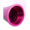 Алюминиевый рельефный вибратор PINK SMALL - 7,5 см.