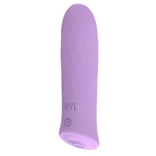 Сиреневый мини-вибратор Enif - 8,7 см.