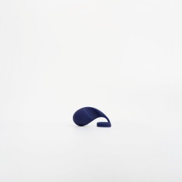 Синий вибростимулятор на пальцы Lunar