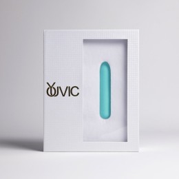 Бирюзовая перезаряжаемая вибропуля Youvic
