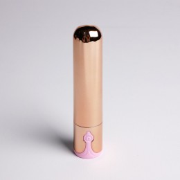 Золотистая перезаряжаемая вибропуля - 9,5 см.