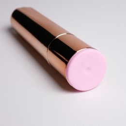 Золотистая перезаряжаемая вибропуля - 9,5 см.