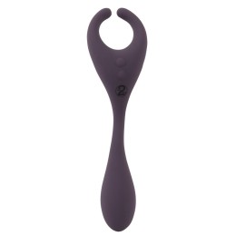 Фиолетовый универсальный вибратор Remote Controlled Couples Vibrator