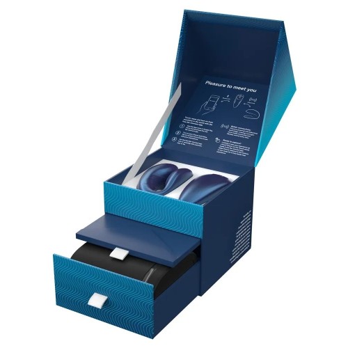 Синий вибратор для пар We-Vibe Chorus