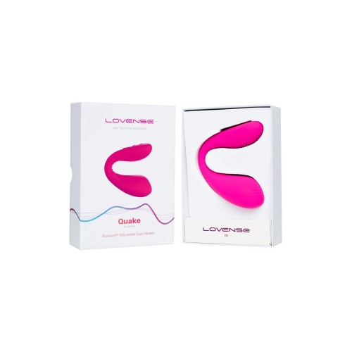 Ярко-розовый многофункциональный стимулятор для пар Dolce