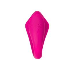 Розовый вибратор для пар Cobrum с пультом ДУ